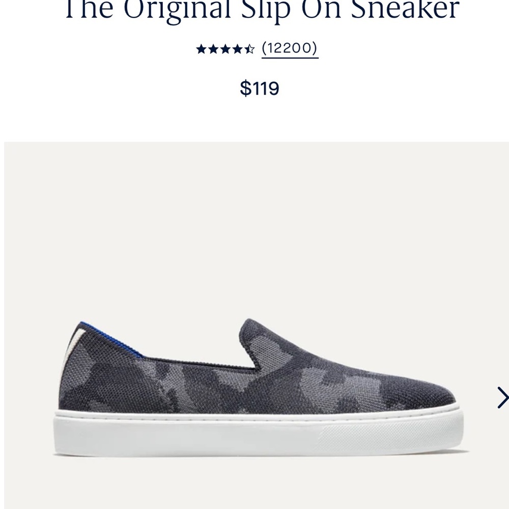 Rothy’s Original Slip on size 8